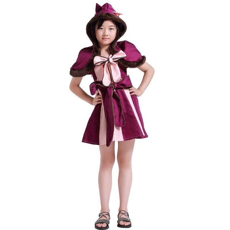 日本に 不思議の国のアリス チェシャ猫衣装セット ハロウィン Teamstersafety Org