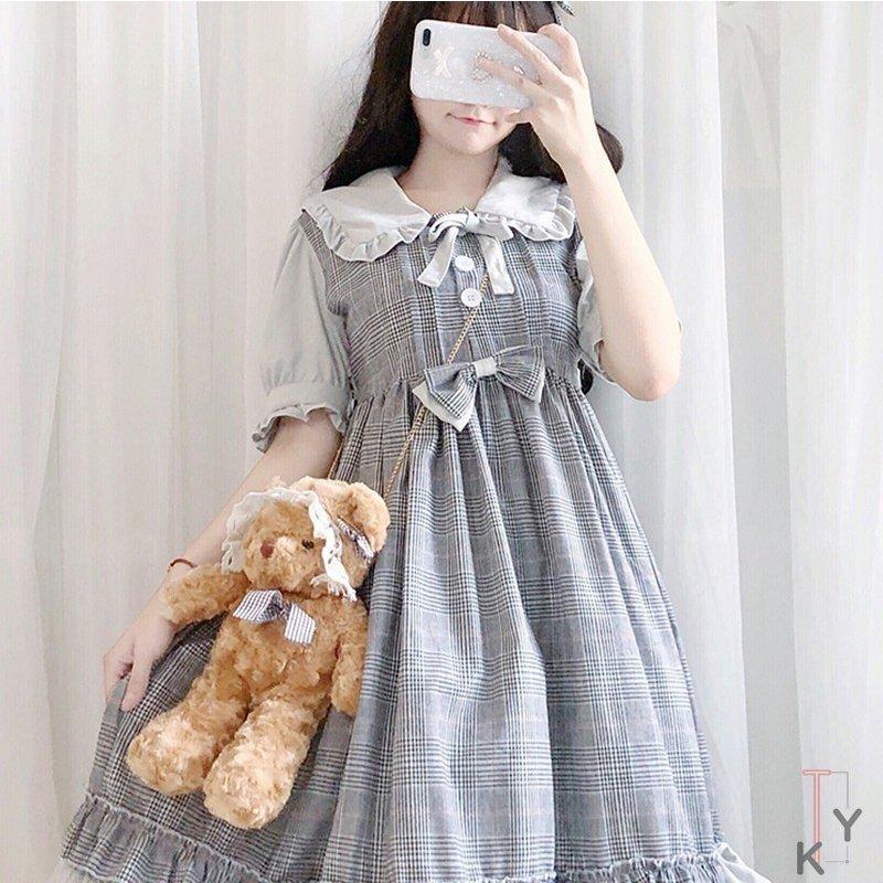 ワンピース 森ガール Cosplay Lolita かわいい 学生服 ロリータ ワンピース 女装 コスプレ アニメ ドレス メイド服 萌え萌え系 Yz 大有ストア 通販 Yahoo ショッピング