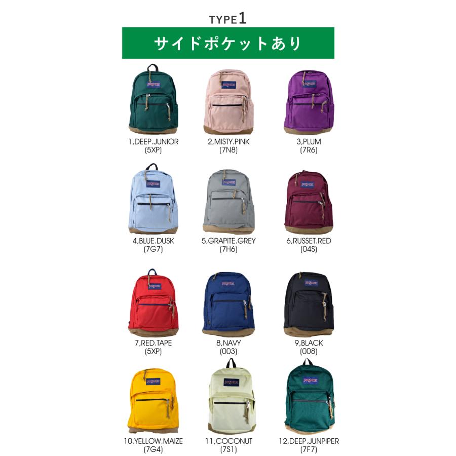 ジャンスポーツ  JANSPORT  ライトパック RIGHT PACK  リュックサック バックパック リュック メンズ レディース 通学 大きいサイズ 高校 部活 アウトドア 通勤