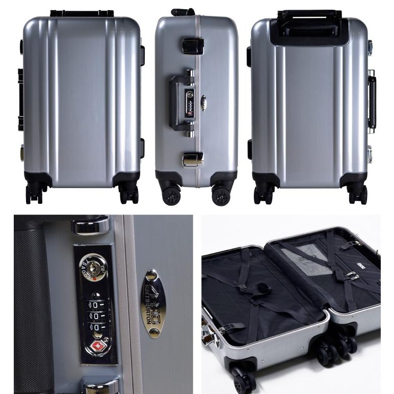 ゼロハリバートン ゼロハリ キャリーケース スーツケース ZERO HALLIBURTON Classic Polycarbonate Carry-On Spinner Luggage ZRF-19 | ZERO HALLIBURTON | 01