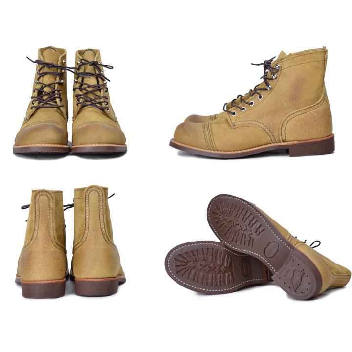 レッドウィング RED WING 6インチ アイアン レンジャーブーツ 6INCH IRON RANGER 8111 8083 8086 8084 本革 レザー メンズ ロング シューレース|daibo|03