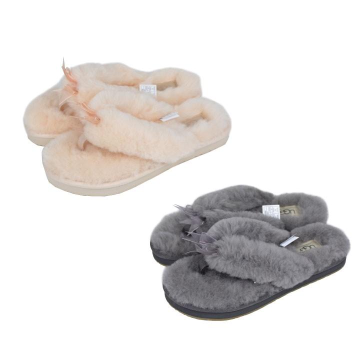 UGG アグ FLUFF FLIP FLOP III フラッフ フリップ フロップ リボン