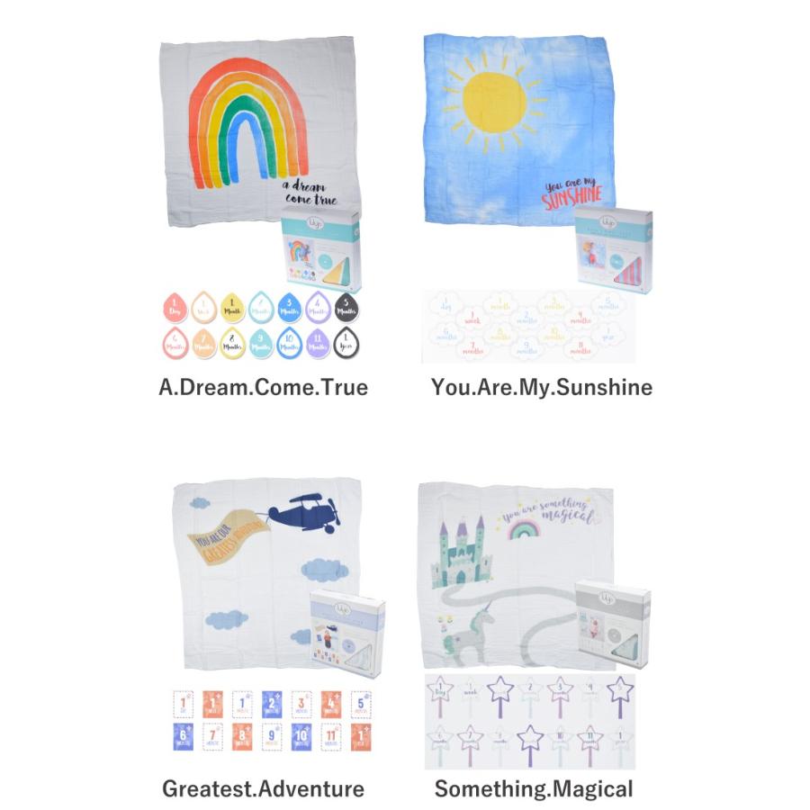 LULUJO ルルジョ /Baby's First Year blanket/cards ベビー キッズ おくるみ ブランケット 寝相アート 年賀状 |  | 02