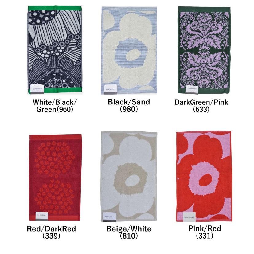 マリメッコ marimekko ゲストタオル GUEST TOWEL 068470 069108 コットン 50×30  花柄  肌ざわり お洒落 おしゃれ オシャレ | marimekko | 01