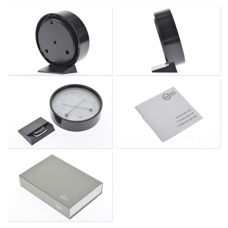 BARIGO バリゴ Hygro thermometer 915SC 温湿計 湿温計 ブラック