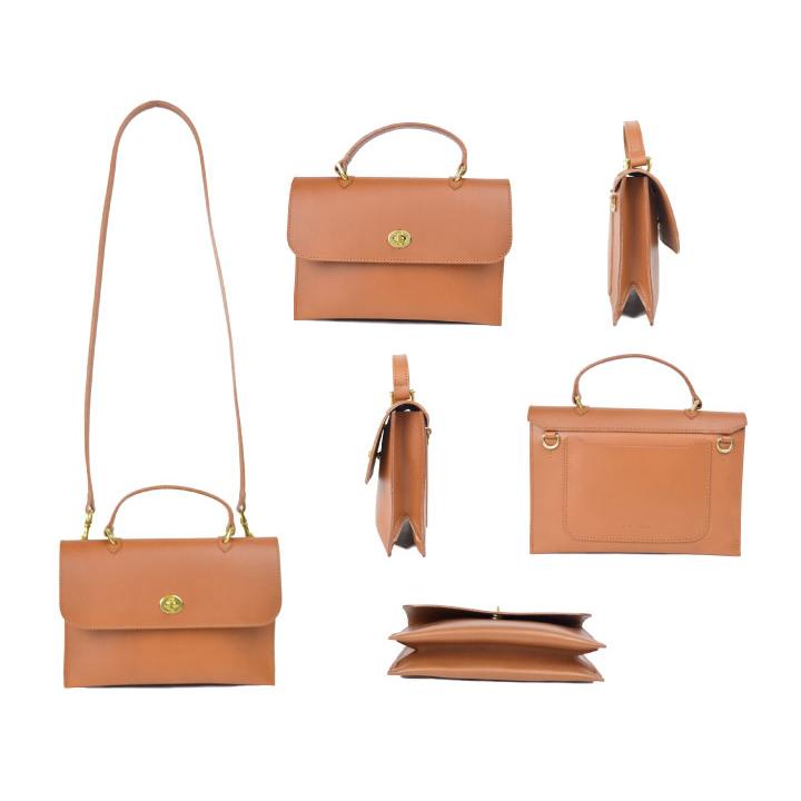 ミミベリー Mimi Berry 2WAY ハンドバック HEBE B02490 B02492 B02491 ショルダーバッグ 本革 レザーバッグ_2