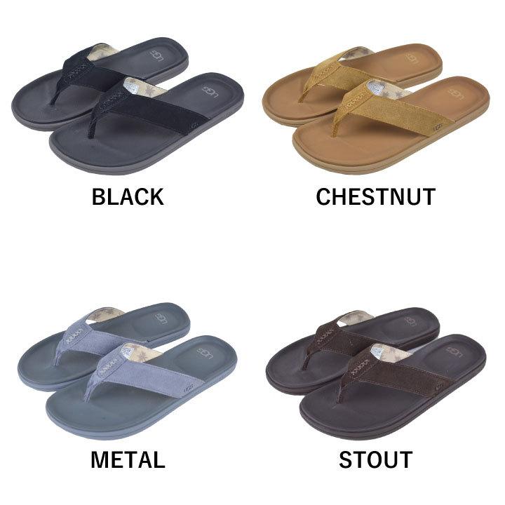 Ugg アグ Brookside Flip ブルックサイドフリップ サンダル ビーチサンダル メンズ スエード ダイボ 通販 Yahoo ショッピング