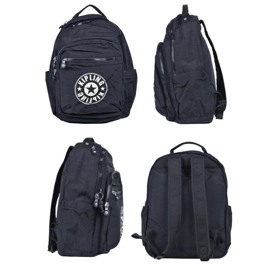 Kipling キプリング  SEOUL KI3335  Lively.Black バックパック A4 リュック 27L レディース |  | 01