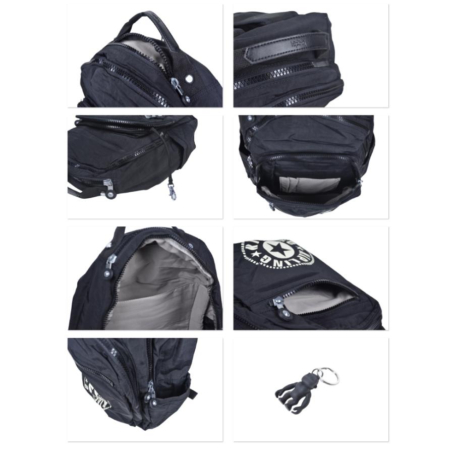 Kipling キプリング  SEOUL KI3335  Lively.Black バックパック A4 リュック 27L レディース |  | 02