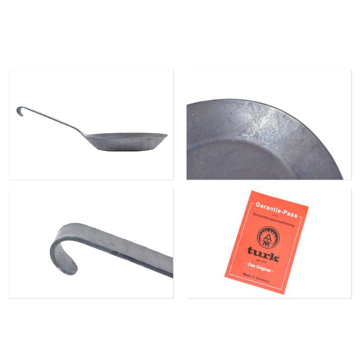 ターク 20cm クラシックフライパン Turk frying grilling pan フライパン キッチン 鉄 ドイツ製  キッチン用品 アウトドア 65520 |  | 01