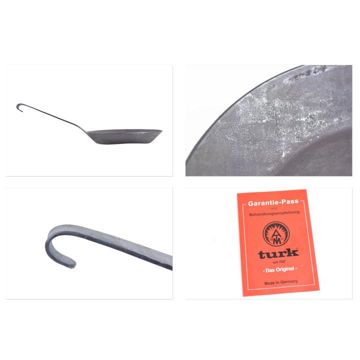 ターク  24cm クラシックフライパン Turk frying grilling pan 65524 フライパン キッチン 鉄 キッチン用品 調理器具 アウトドア バーベキュー 焼き色 |  | 01