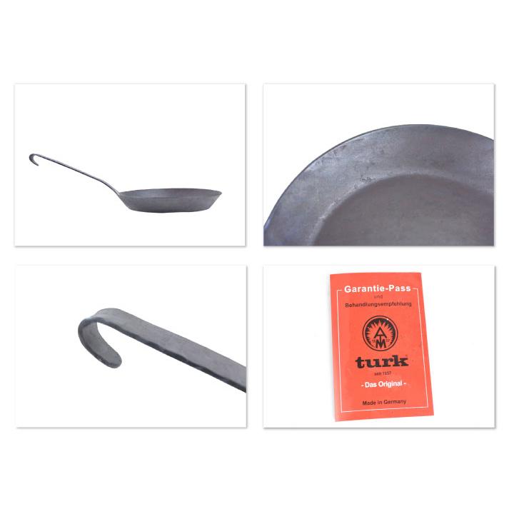 ターク 26cm クラシックフライパン Turk frying grilling pan フライパン キッチン 鉄 ドイツ製  65526 |  | 01