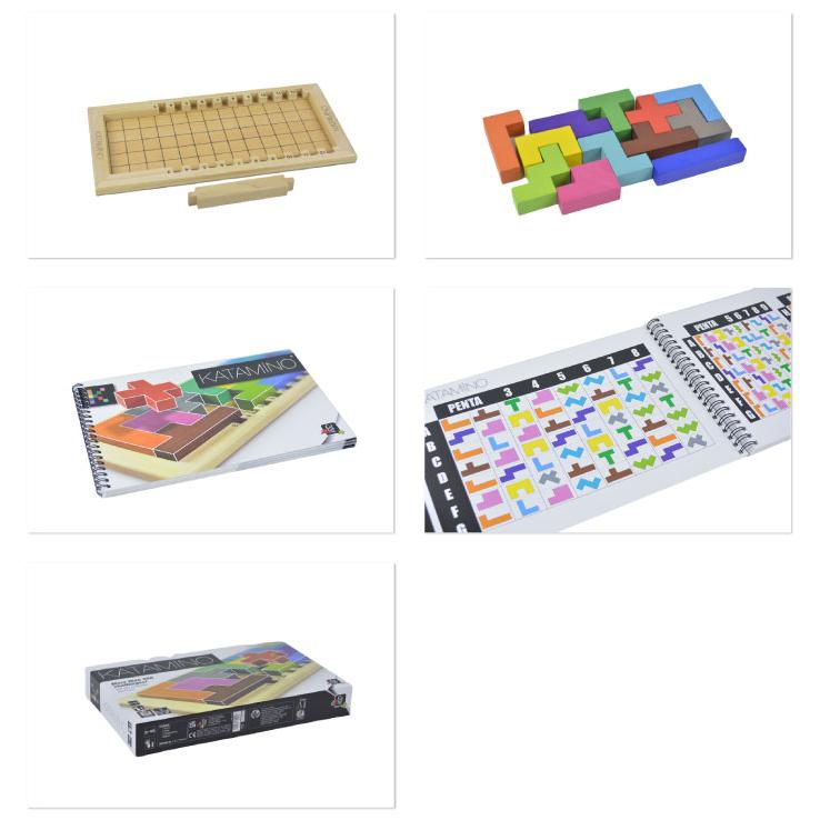Gigamic ギガミック KATAMINO カタミノ 木製ボードゲーム ボードゲーム テーブルゲーム  木製 知育玩具 脳トレ 知育 玩具 おもちゃ パズルゲーム |  | 01