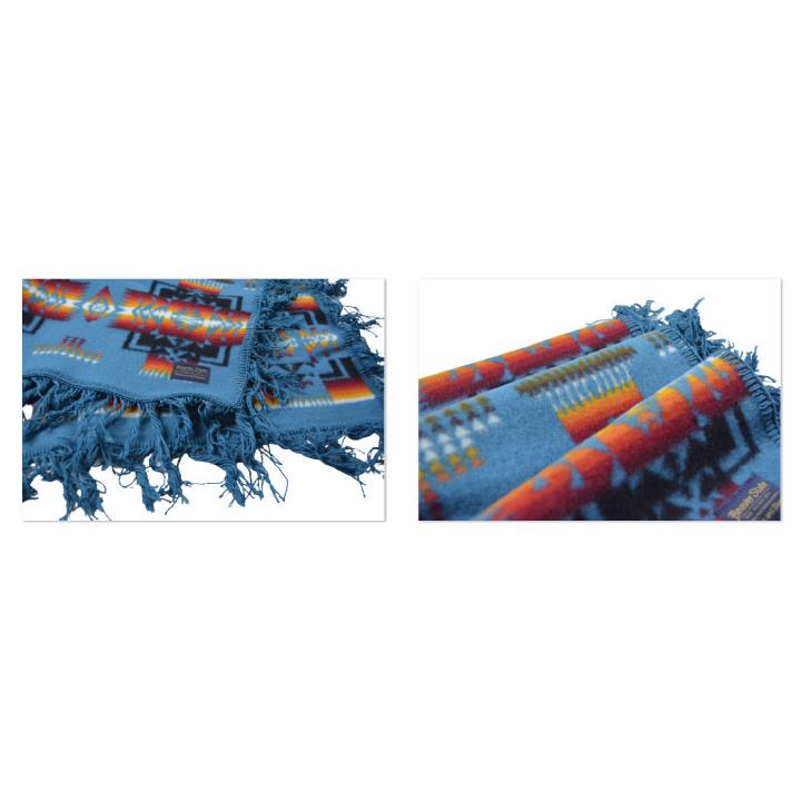 ペンドルトン ウール82% フリンジ ブランケット PENDLETON Fringed Children's Shawl  ZD633 ショール ひざ掛け 毛布 ブランケット ギフト プレゼント 贈り物 | PENDLETON | 02