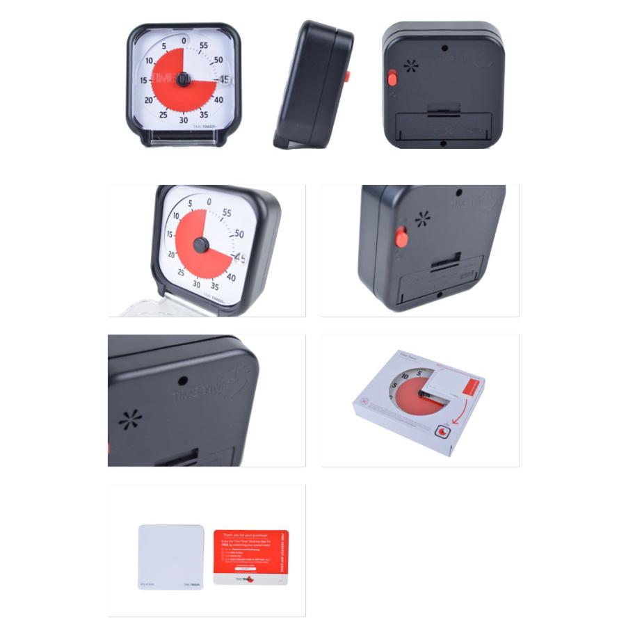 タイムタイマー Time Timer タイムタイマー 3 ORIGINAL TIME TIMER 3 TT03B-W 3インチ Sサイズ アラーム タイマー 60分 静か 音量調整 時間管理 |  | 01