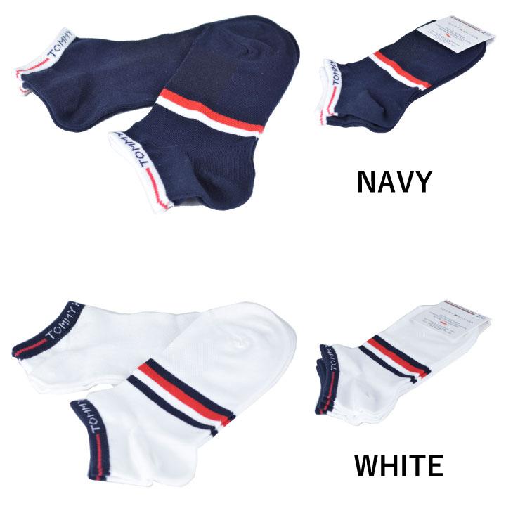 トミーヒルフィガー 靴下 2足セット スニーカー コットン ソックス メンズ Tommy hilfiger 2 Pk COTTON NO SHOW THW201LC01004 01003 くるぶしソックス くるぶし | TOMMY HILFIGER | 01