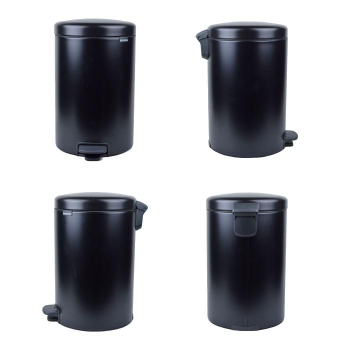 ブラバンシア brabantia ペダルビン Pedal Bin NEWICON, 20L ゴミ箱 ダストボックス 筒型 ふた付き 縦型 ソフトクロージング 北欧 | brabantia | 02