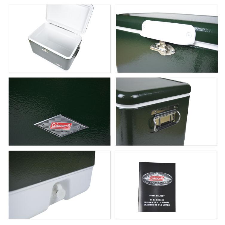 Coleman コールマン 3000003096 3000003097 54QT 51L Steel Belted 