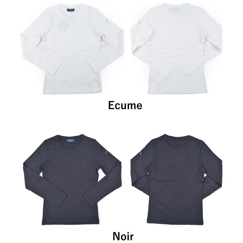 セントジェームス SAINT JAMES CELINA U 8976 レディース 長袖 Tシャツ カットソー トップス コットン 肌ざわり シンプル 無地　ロングスリーブ | SAINT JAMES | 01