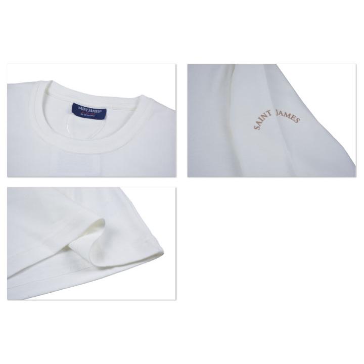 セントジェームス SAINT JAMES CELINA U 8976 レディース 長袖 Tシャツ カットソー トップス コットン 肌ざわり シンプル 無地　ロングスリーブ | SAINT JAMES | 02