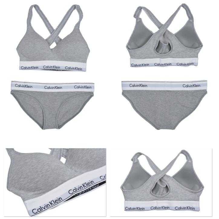 カルバンクライン CALVIN KLEIN  リフトアップブラレット ブラ&ショーツセット QF1654 下着  女性用下着 スポーツブラ ジム スポーツウエア スポブラ ヨガ | Calvin Klein | 02