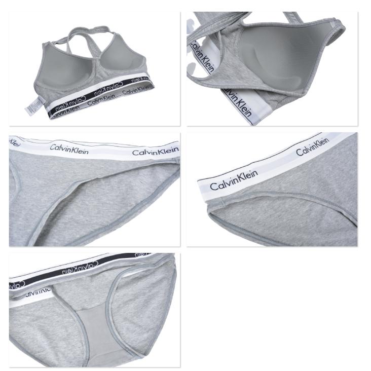 カルバンクライン CALVIN KLEIN  リフトアップブラレット ブラ&ショーツセット QF1654 下着  女性用下着 スポーツブラ ジム スポーツウエア スポブラ ヨガ | Calvin Klein | 03