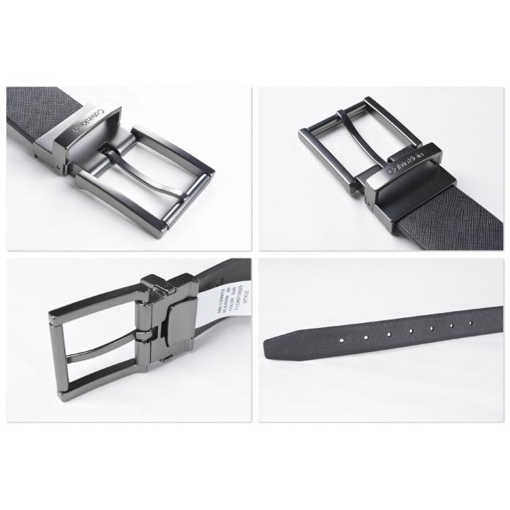 カルバンクライン CALVIN KLEIN リバーシブルベルト REVERIBLE BELT 11CK010024 11CK010025 メンズ ブラック ダークブラウン | Calvin Klein | 03