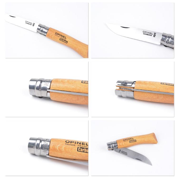 オピネル OPINEL NO.7カーボンスチールナイフ Carbon Steel Knife  NO.7 113070 アウトドア キャンプ 釣り 折り畳み式 携帯しやすい オピネルナイフ | OPINEL | 02