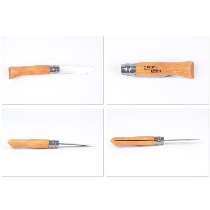 オピネル OPINEL NO.8カーボンスチールナイフ Carbon Steel Knife  NO.8 113080 アウトドア キャンプ 釣り 折り畳み式 携帯しやすい オピネルナイフ | OPINEL | 01