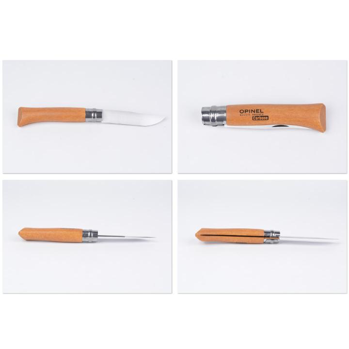 オピネル OPINEL NO.10カーボンスチールナイフ Carbon Steel Knife  NO.10 113100 アウトドア キャンプ 釣り 折り畳み式 携帯しやすい オピネルナイフ | OPINEL | 01