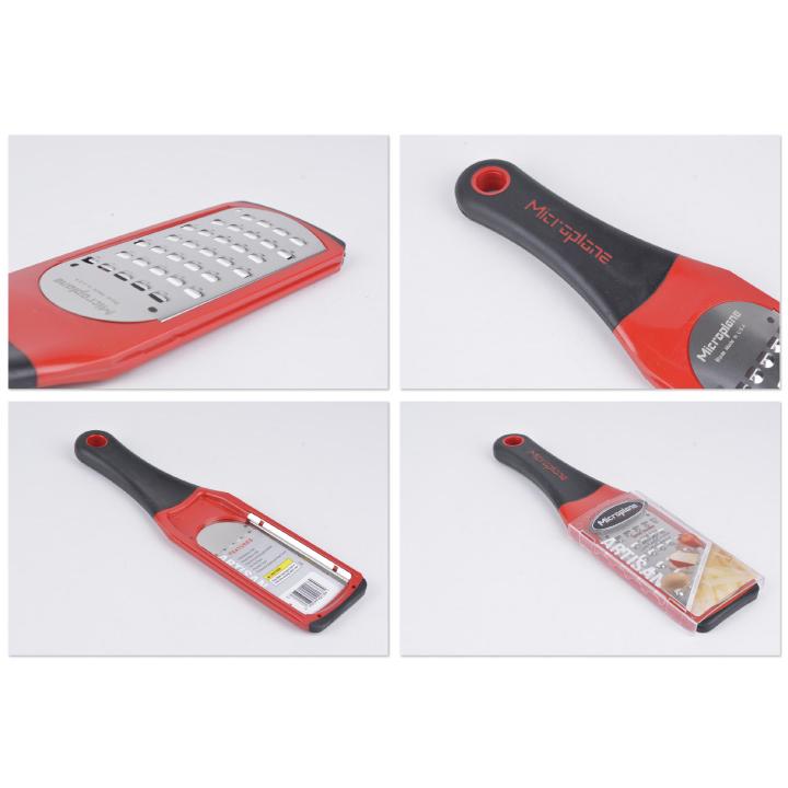 マイクロプレイン 野菜細切り用 ニンジン ズッキーニ リンゴ タマネギ MICROPLANE エクストラグレーター おろし金  おろし器 チーズグレーター チーズ削り | microplane | 02