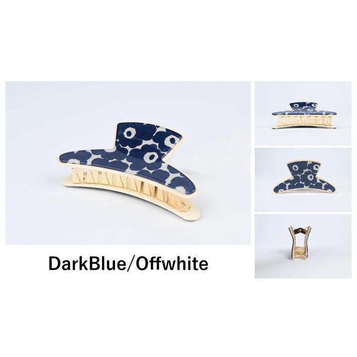 マリメッコ Marimekko ヘアアクセサリー ウニッコ ヘアバレッタ 髪留め まとめ髪 大人 髪飾り ヘアアレンジ ギフト プレゼントに最適 | marimekko | 02