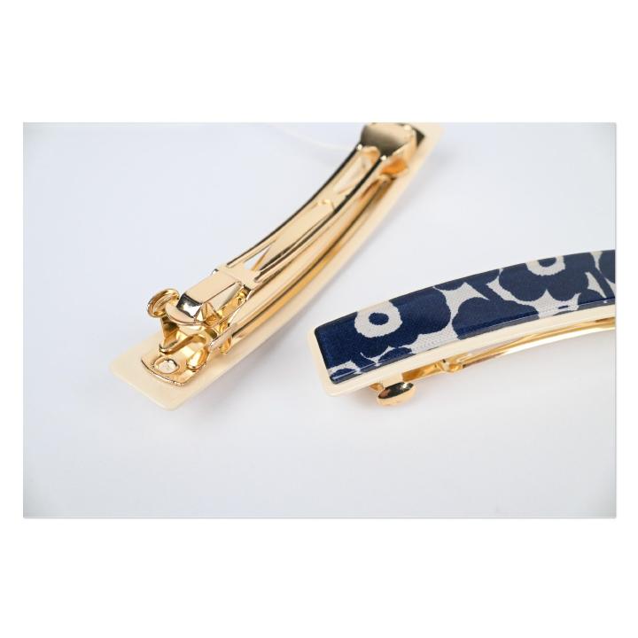 マリメッコ Marimekko ヘアバレッタ ヘアアクセサリー まとめ髪 ウニッコ 髪留め髪飾り 大人  ヘアアレンジ プレゼント ギフトに最適 | marimekko | 03