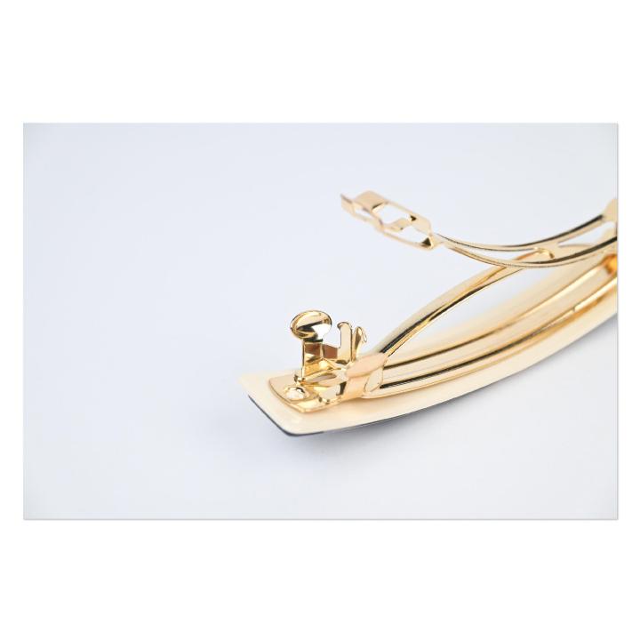 マリメッコ Marimekko ヘアバレッタ ヘアアクセサリー まとめ髪 ウニッコ 髪留め髪飾り 大人  ヘアアレンジ プレゼント ギフトに最適 | marimekko | 04