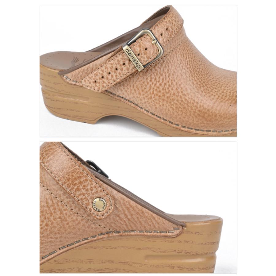 dansko ダンスコ ingrid Distressed Honey サンダル  サボ 厚底 本革 レディース 女性 靴 ウエッジソール コンフォート | dansko | 02