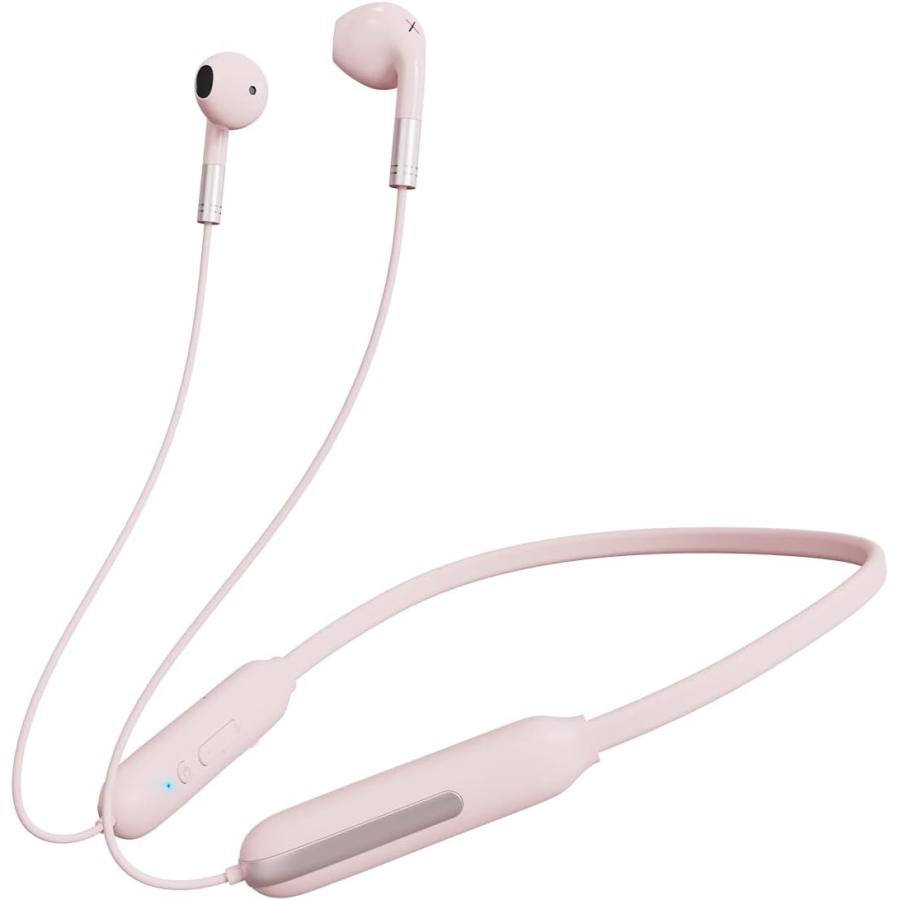 ネックバンド型 Bluetooth イヤホン Hi-Fi音質 首掛け マグネット搭載