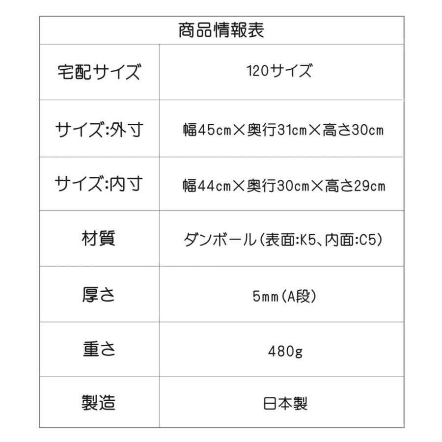 ダンボール 段ボール箱 120サイズ 30枚（個人宅宛は別途送料）｜daichoshop｜03