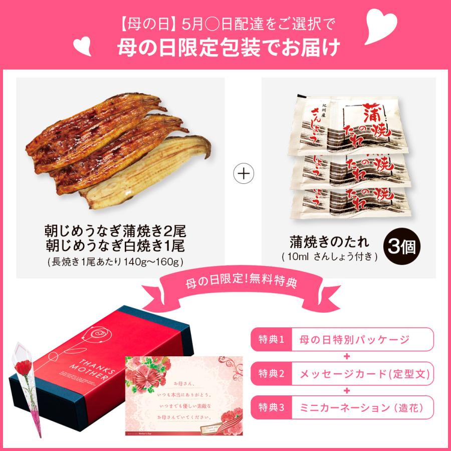 うなぎ 国産 朝じめ 鰻 蒲焼き2尾と白焼き1尾のコンビセット 敬老の日 母の日 父の日 お中元 お歳暮 ギフト プレゼント |  | 02