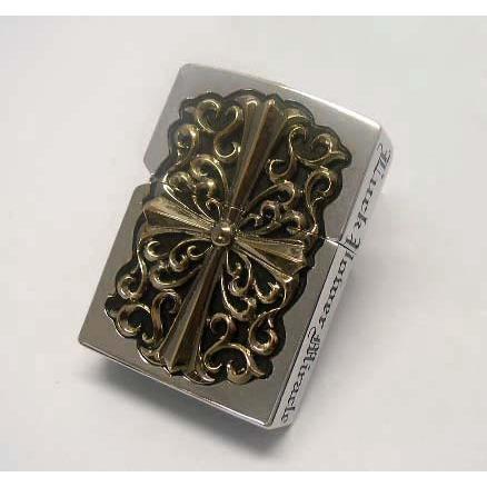 新品正規品 規格外の重厚感！復刻 纏鎧 METAL-JACKET SevenLuck 2FMJ-CROG20 両面クロス(シルバー色 装飾部  古美ブラス色)ZIPPO☆おまけメンテブラシ付き！ :132010699:大同ネットSHOP - 通販 - Yahoo!ショッピング