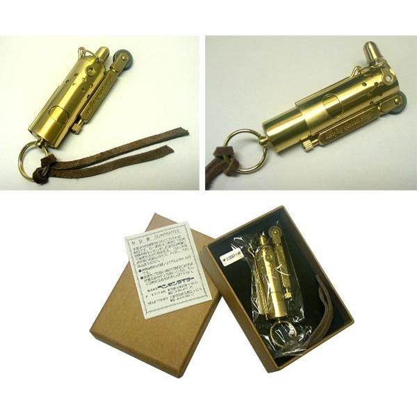 送料290円〜新品1920年IMCO IFAレプリカモデル トレンチ オイルライター(Alex Trench Lighter)真鍮(ブラス)牛革ヒモ付☆おまけメンテブラシ付き！ |  | 05
