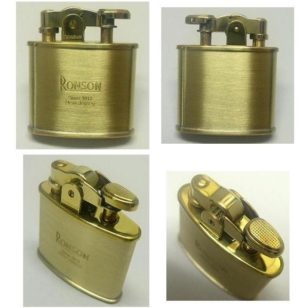 RONSON ライター アンティーク RONSON オイルライター ロンソン バンジョー ワイルドブラス