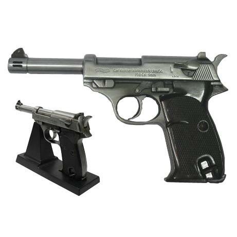ドイツwalther社公認 ワルサーp38ピストルガスライター シルバー燻しused加工 重量なんと310g リニューアル版 大同ネットshop 通販 Yahoo ショッピング