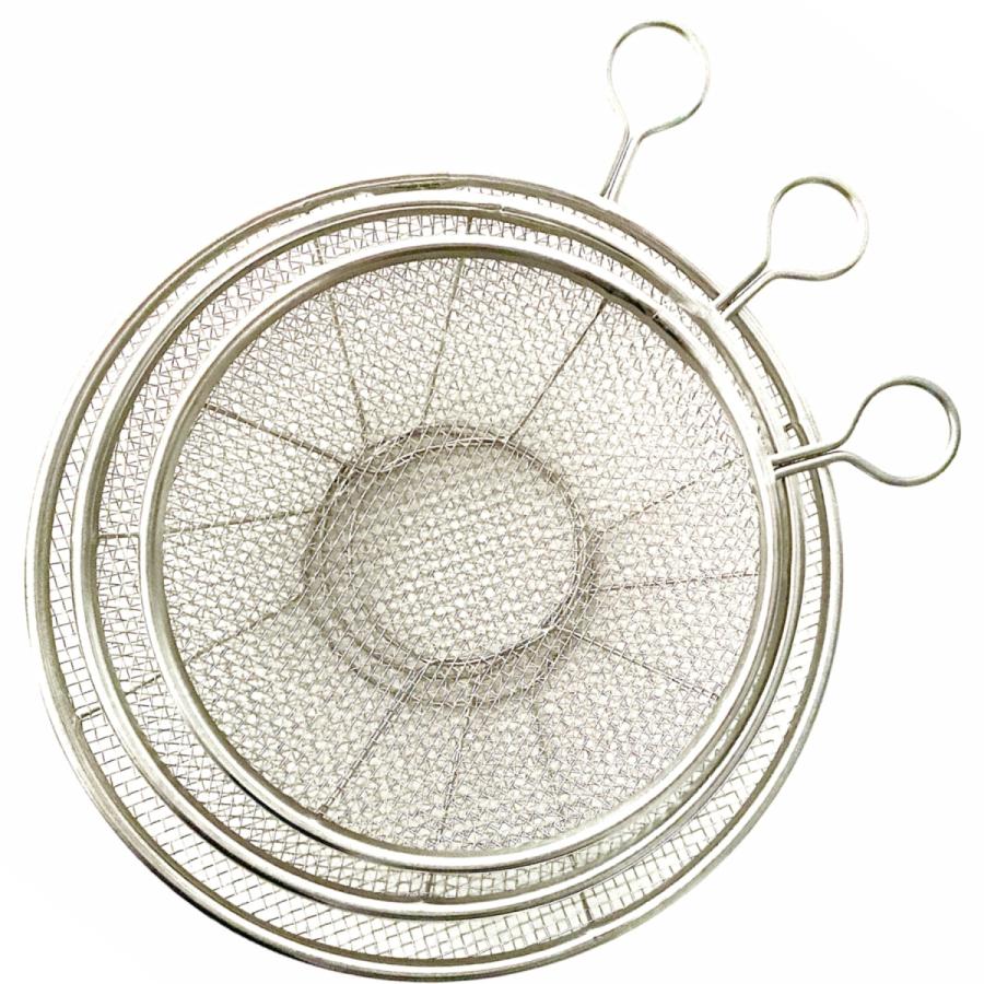 ステンレス製盆ざる リング付き 24cm 新潟県燕 日本製 カンダ #10136096 | カンダ | 03