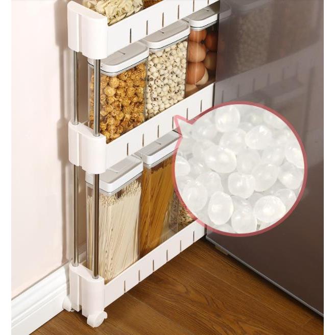 キッチンワゴン 収納ラック 隙間収納 幅11cm すきま収納 2段 3段 4段 5