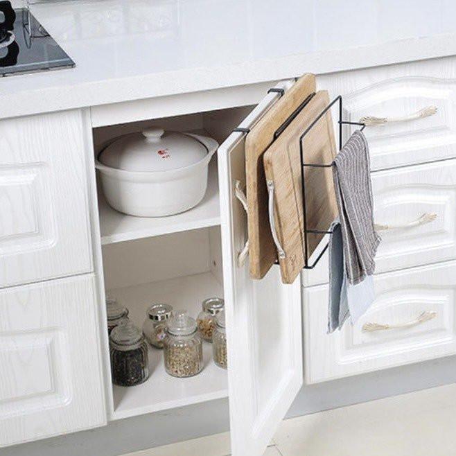 戸棚下収納ラック キッチンラック おしゃれ まな板スタンド タオル