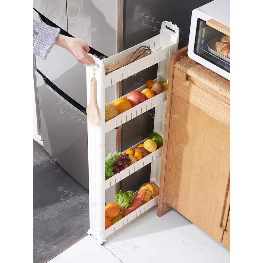 スリムラック キッチン収納 楽天市場】◇最大P8倍！15日限定◇ スリムラック 隙間収納 キッチン