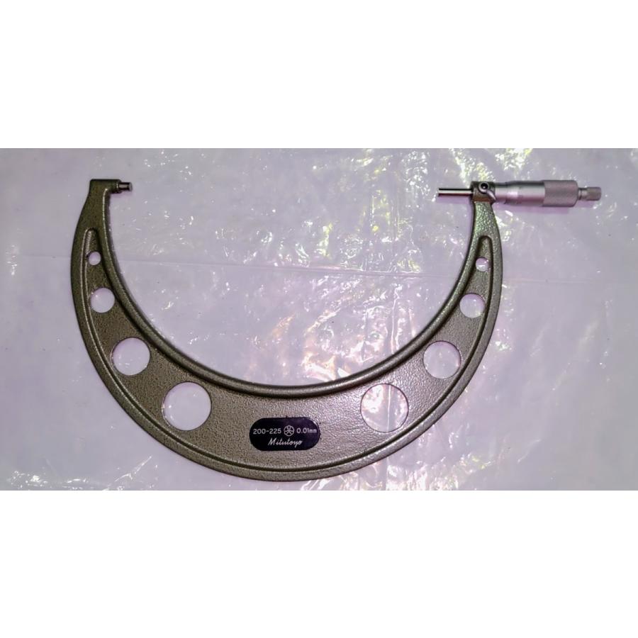 ミツトヨ　外側マイクロメーター　0.01mm　200-225ｍｍ　中古品　NO,383 | ミツトヨ | 01