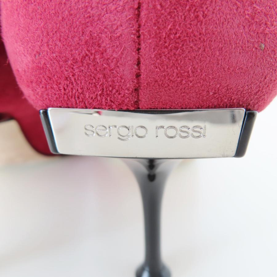 K03 sergio rossi セルジオロッシ ポンテッドトゥ スエード K03 sergio rossi セルジオロッシ ポンテッドトゥ スエード
