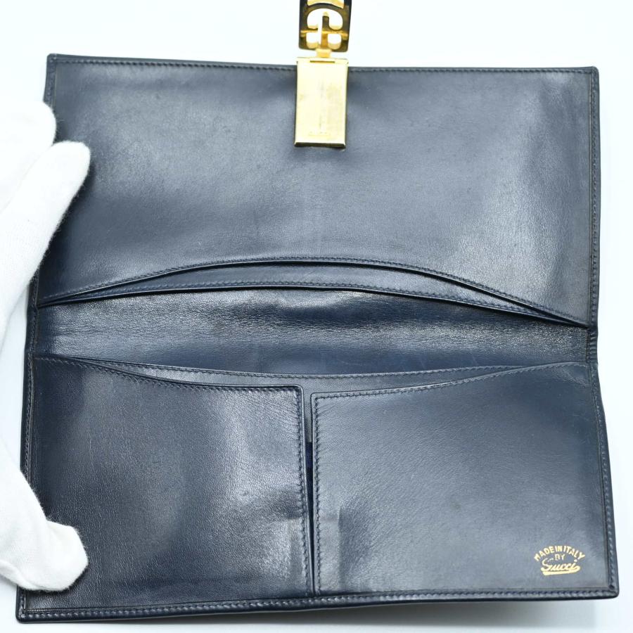 M03 GUCCI グッチ オールドグッチ GGキャンバス/レザー シェリー