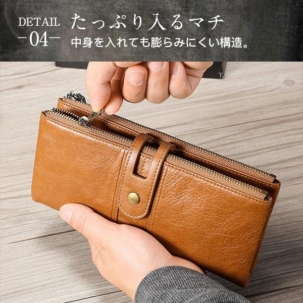 ❤️人気❤️二つ折り財布 メンズ レディース 大容量 財布 おしゃれ 天然 本革 通販 ⭐️大人気⭐️ 長財布 メンズ 大容量 シンプル 牛革 ビジネス 新品 おしゃれ